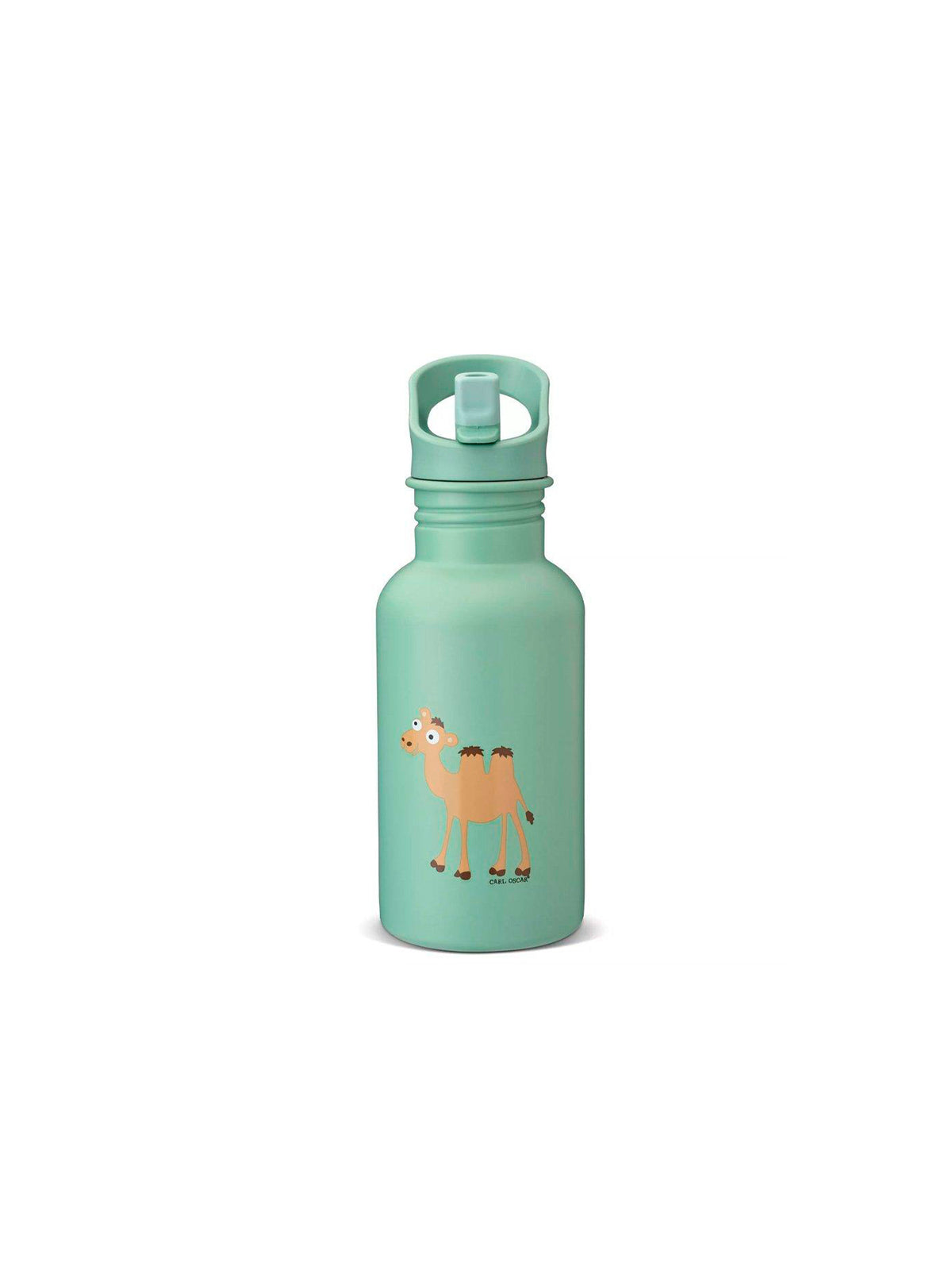 BOTELLA CON PAJITA DE ACERO INOX CAMEL Kidsme KIDSME