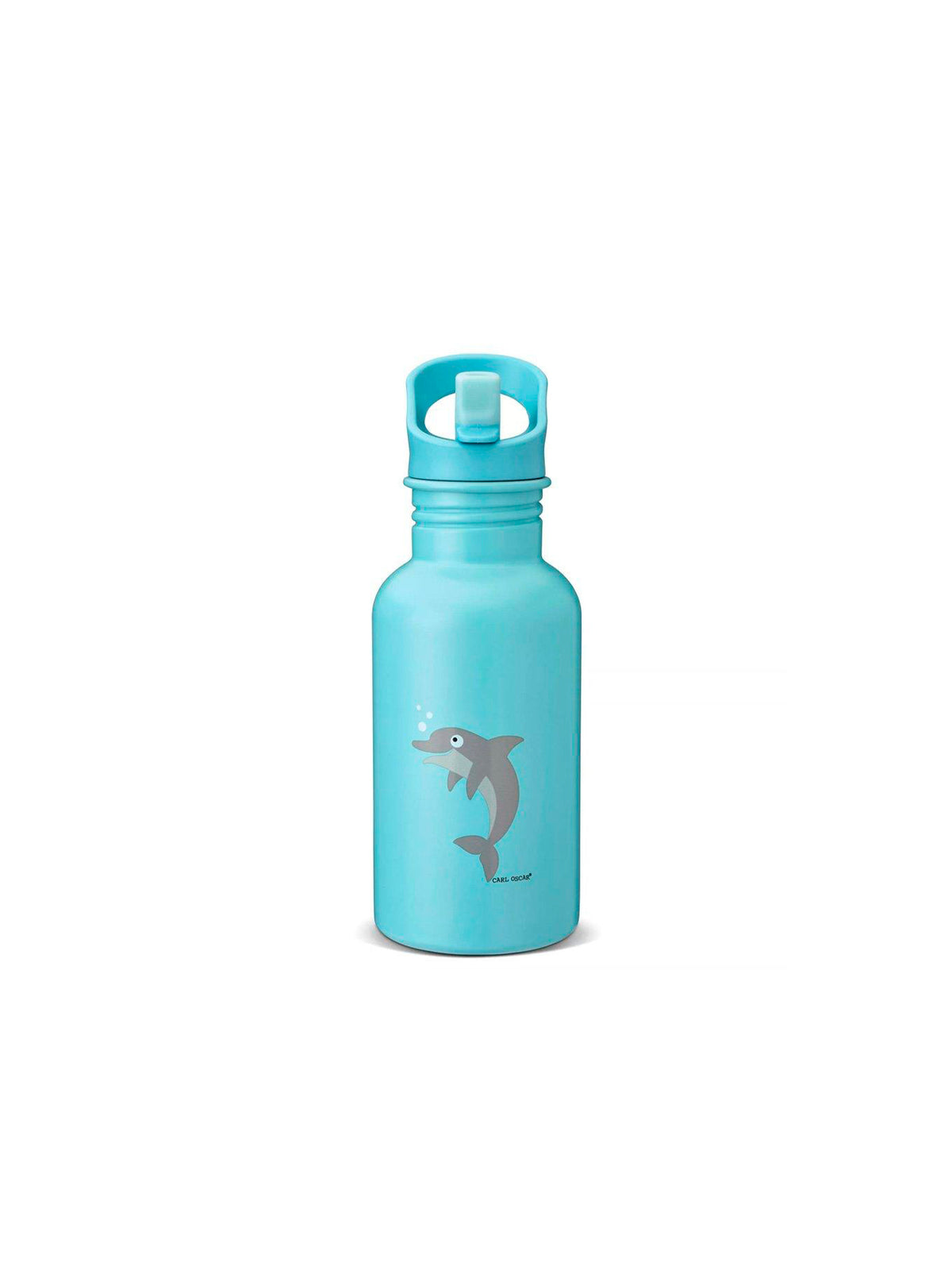 BOTELLA CON PAJITA DE ACERO INOX DELPHIN Kidsme KIDSME