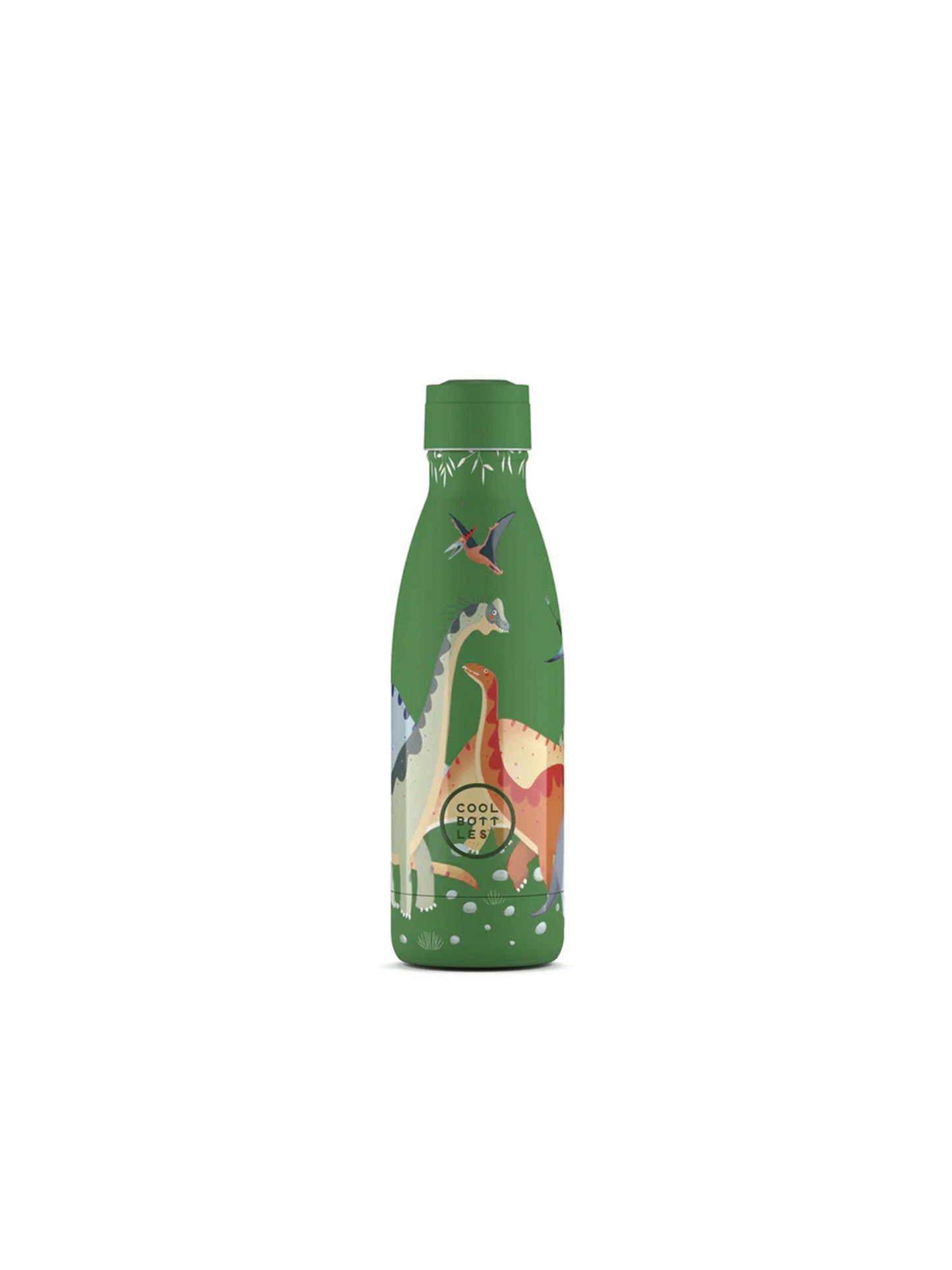 BOTELLA TÉRMICA 2 TAPONES JURASSIC ERA 350ml Cool Bottles KIDSME