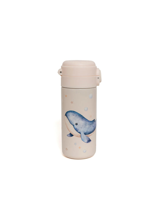 BOTELLA ACERO INOX WHALE Petit Monkey KIDSME