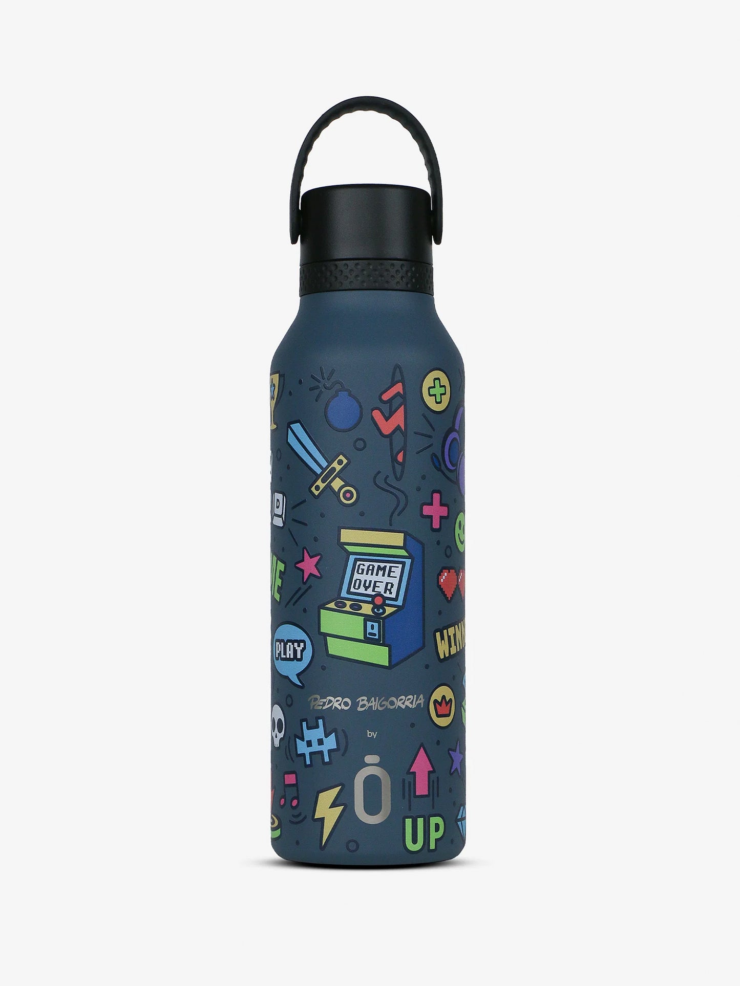 BOTELLA TÉRMICA ACERO INOX 600 ml (VARIOS ESTAMPADOS)