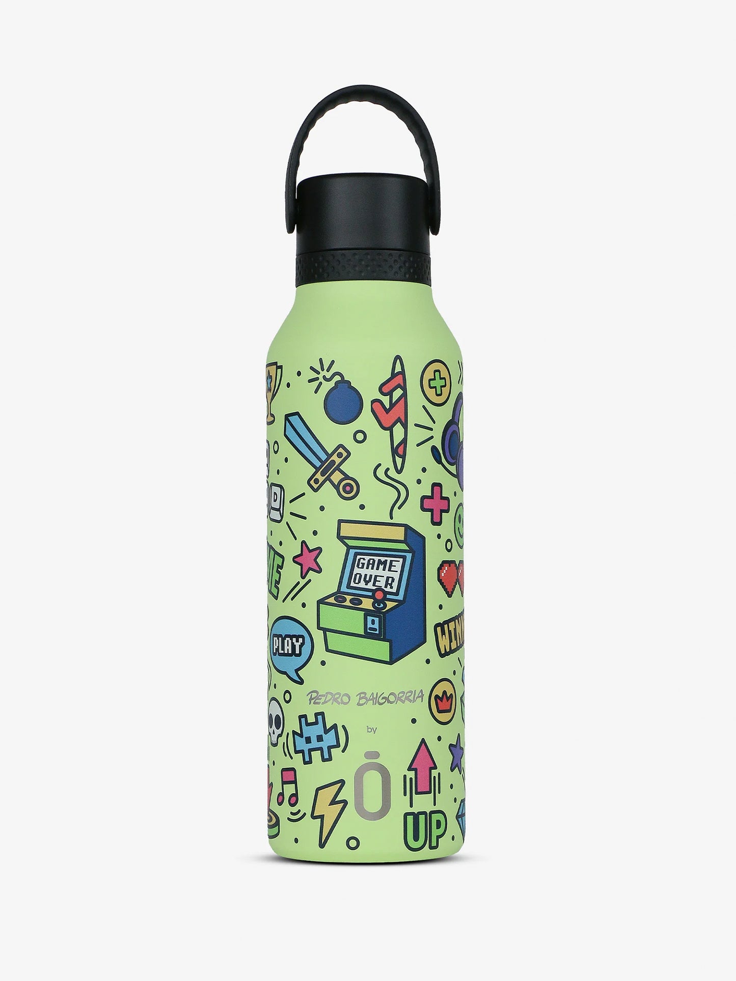 BOTELLA TÉRMICA ACERO INOX 600 ml (VARIOS ESTAMPADOS)