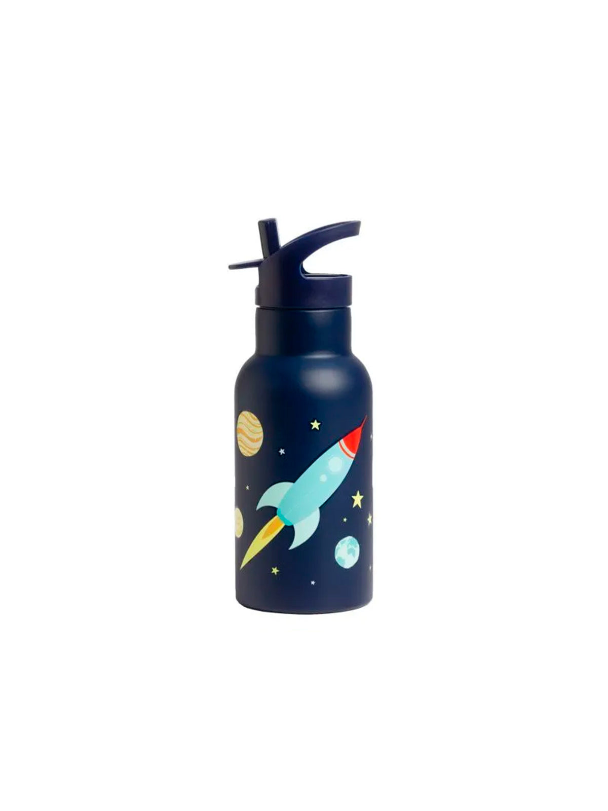 BOTELLA TÉRMICA ACERO SPACE A little lovely company KIDSME