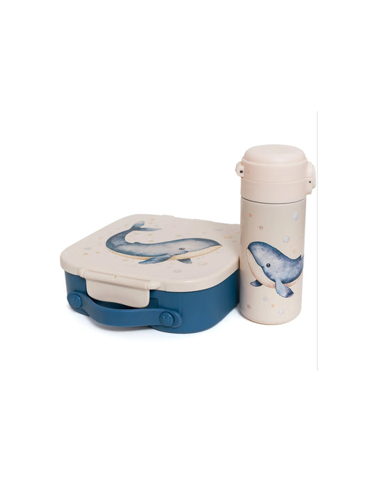 BOTELLA ACERO INOX WHALE Petit Monkey KIDSME