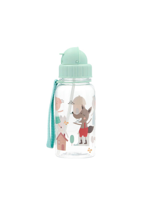 BOTELLA DE PLÁSTICO THREE LITTLE PIGS Tutete KIDSME
