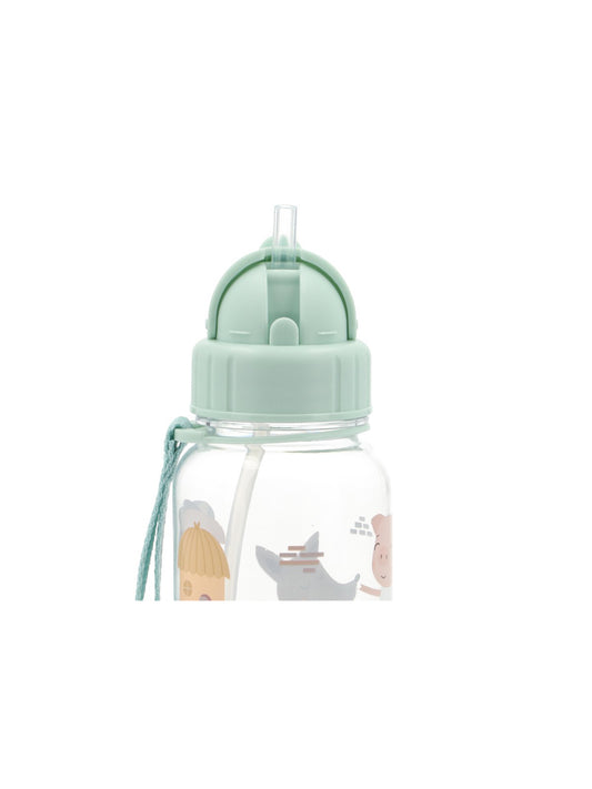 PLASTIC BOTTLE STRAW VINTAGE CARS