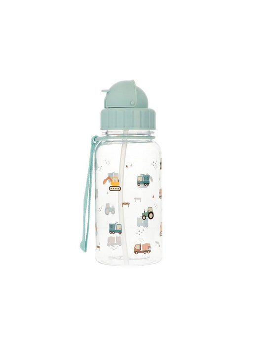 PLASTIC BOTTLE STRAW VINTAGE CARS