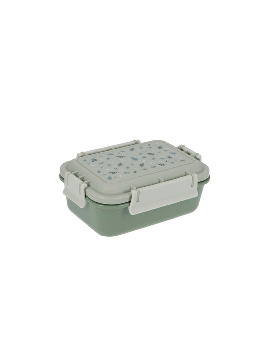 TUPPER-CAJA ALMUERZO BENTO LEAVES SAGE Tutete KIDSME