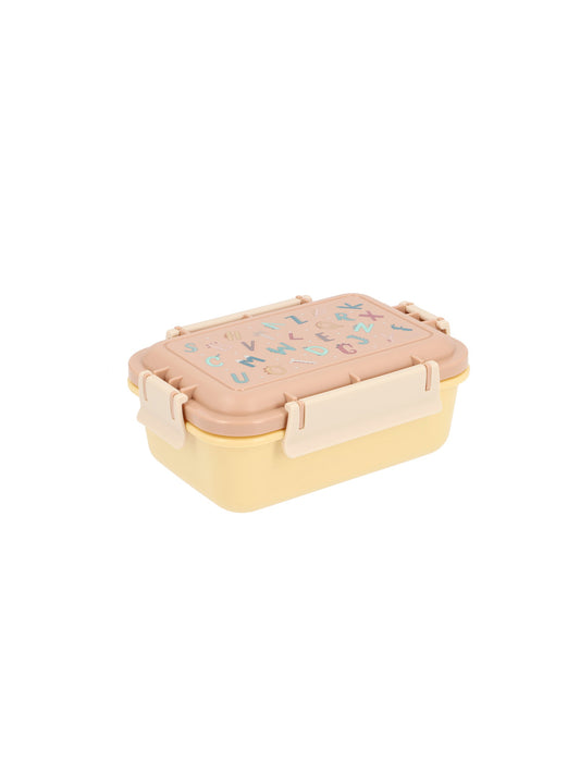 TUPPER-CAJA ALMUERZO BENTO FUNNY LETTERS