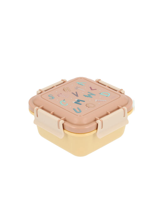 TUPPER-CAJA ALMUERZO GRANDE FUNNY LETTERS Tutete KIDSME