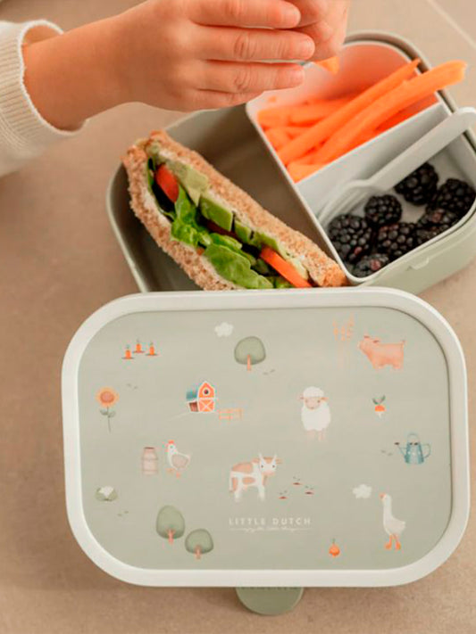 CAJA DE ALMUERZO GRANJA Little dutch KIDSME