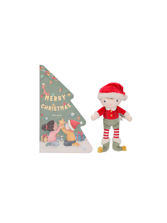 CAJA REGALO CON CUENTO NAVIDAD Little dutch KIDSME