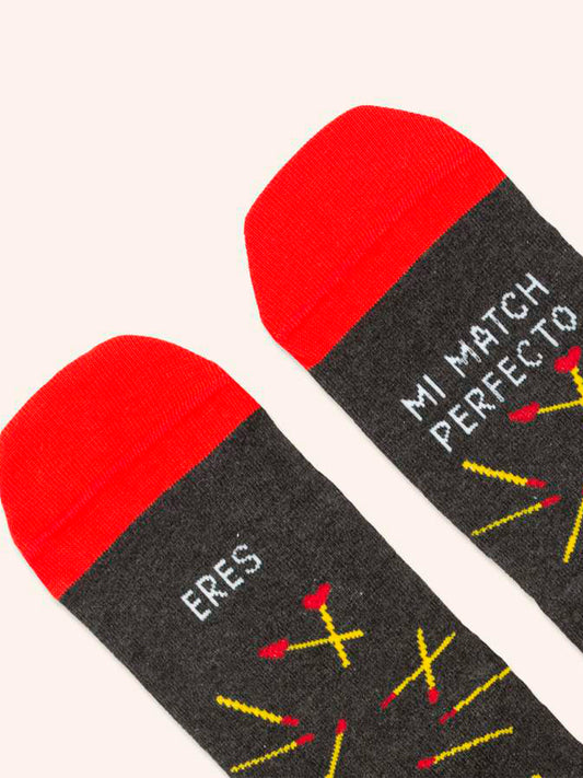 CALCETINES "ERES MI MATCH PERFECTO" Kidsme KIDSME