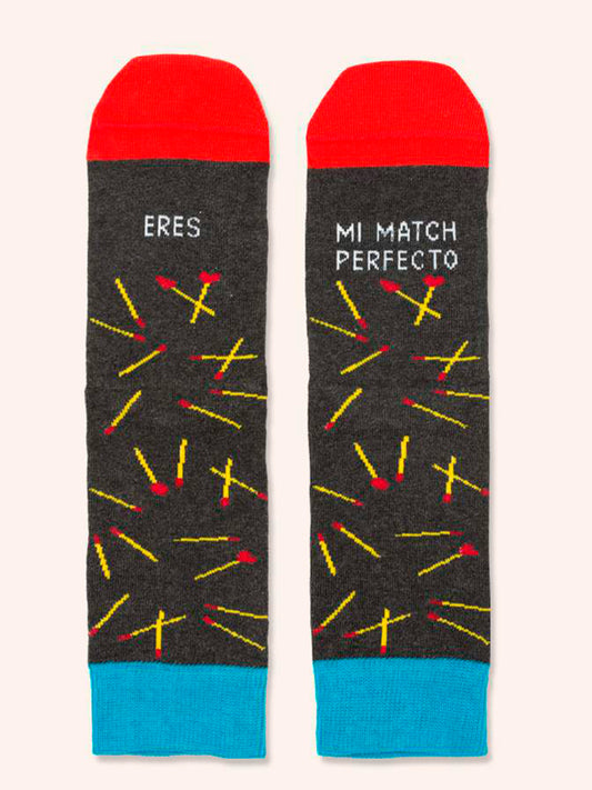 CALCETINES "ERES MI MATCH PERFECTO"