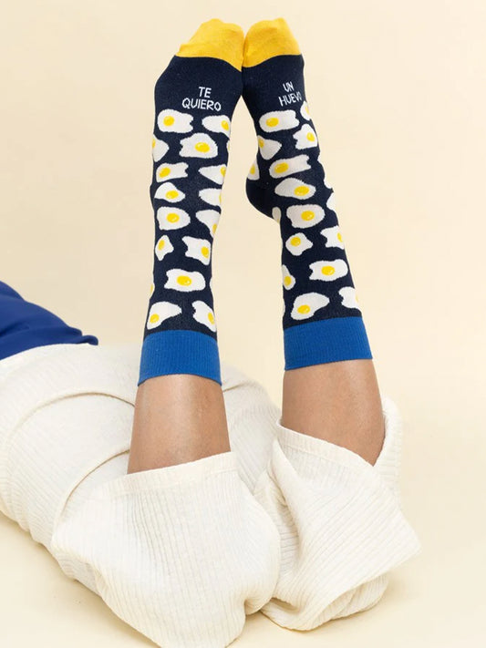 CALCETINES "TE QUIERO UN HUEVO"