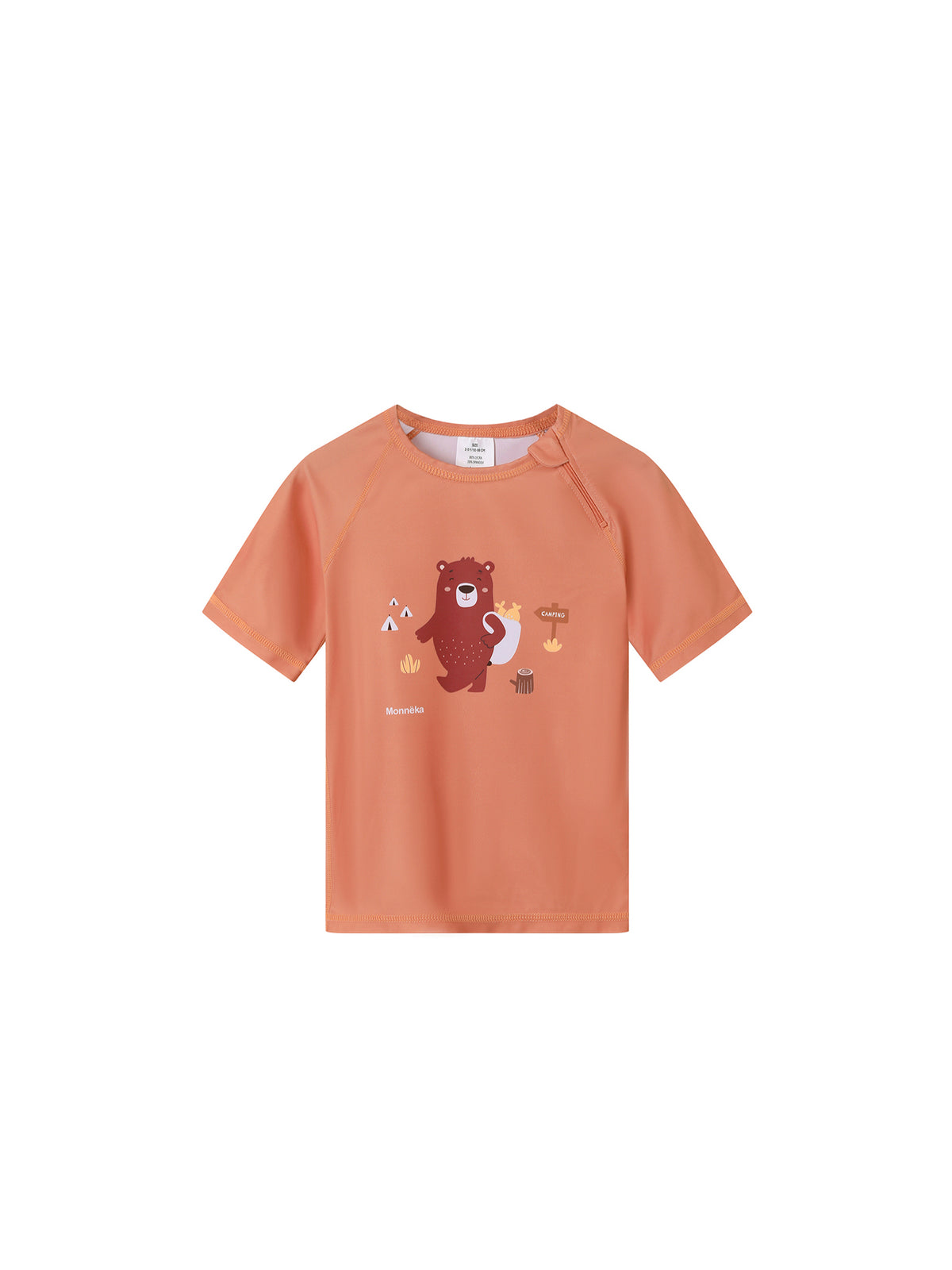 CAMISETA PROTECCIÓN SOLAR CAMPING Monneka KIDSME