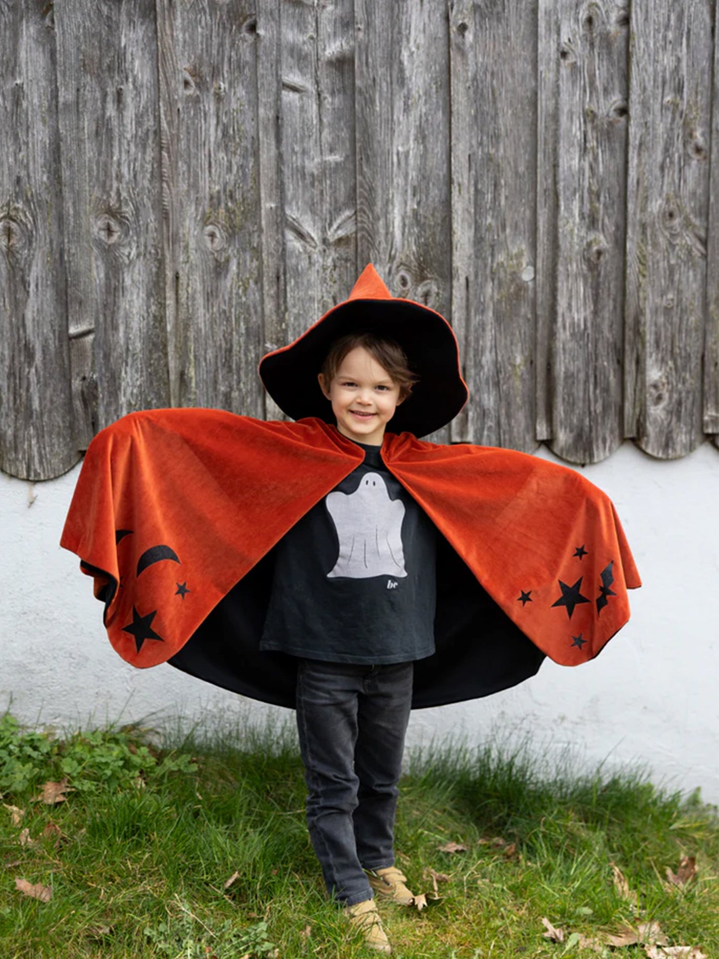 CAPA Y SOMBRERO DE MAGO DE OTOÑO