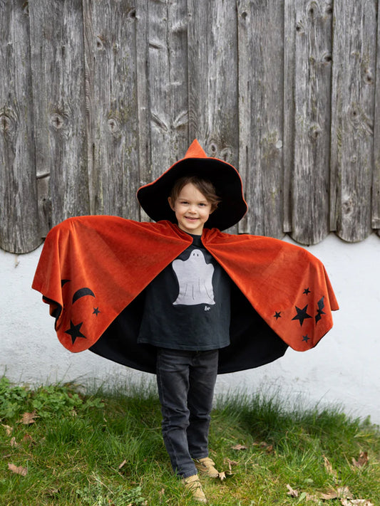 CAPA Y SOMBRERO DE MAGO DE OTOÑO