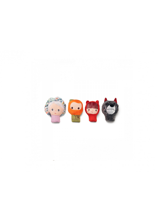 MARIONETAS DE DEDOS CAPERUCITA ROJA Lilliputiens KIDSME
