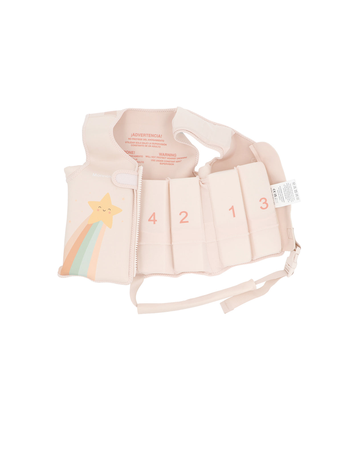 CHALECO FLOTADOR APRENDIZAJE STARLIGHT 3-6 AÑOS Monneka KIDSME
