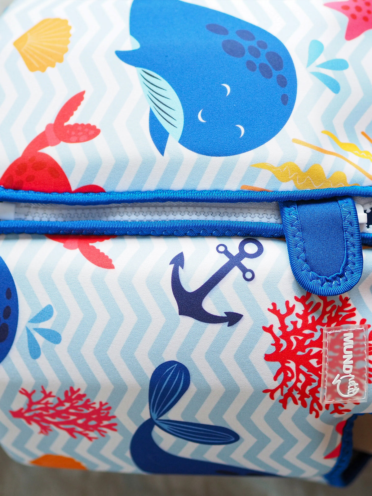 CHALECO FLOTADOR BALLENAS 1-2 AÑOS Mundo Petit KIDSME