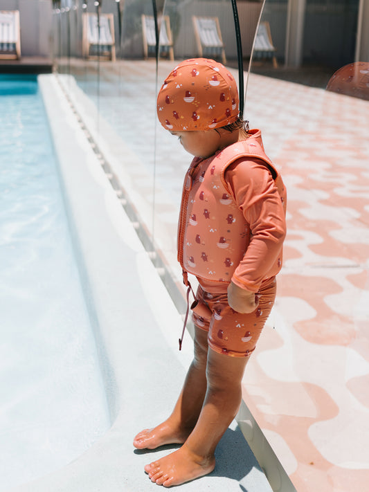 CHALECO FLOTADOR APRENDIZAJE CAMPING 2-3 AÑOS