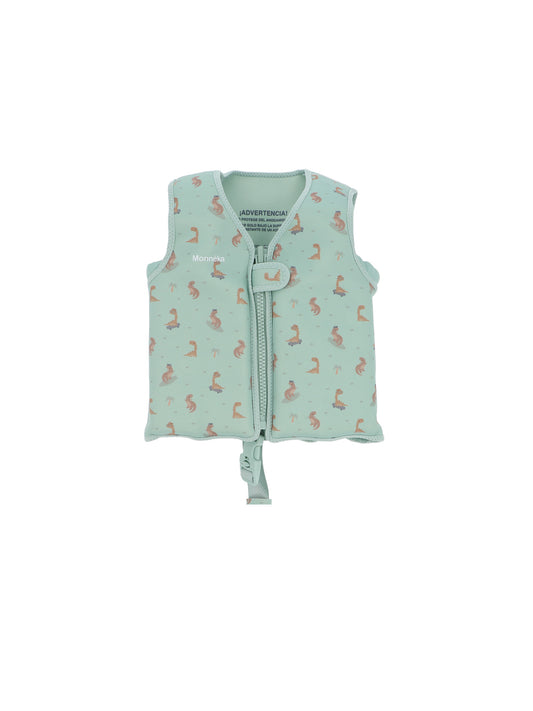 CHALECO FLOTADOR APRENDIZAJE COOL DINOS 2-3 AÑOS Monneka KIDSME