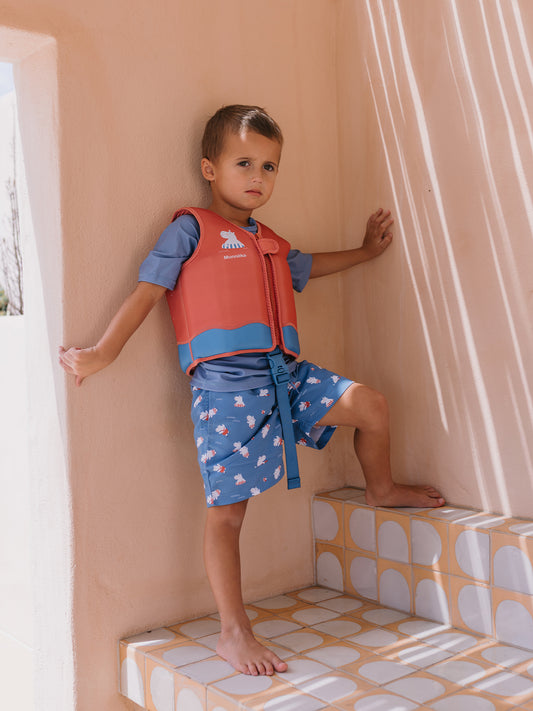 CHALECO FLOTADOR APRENDIZAJE HIPPO 3-6 AÑOS