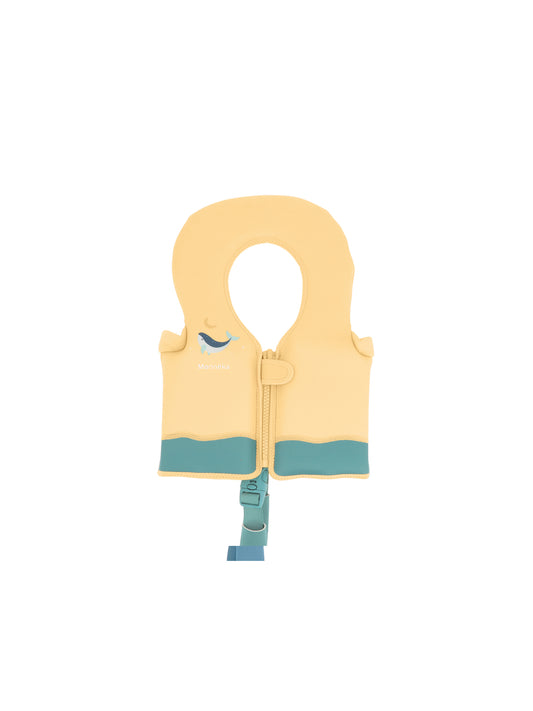 CHALECO FLOTADOR APRENDIZAJE WHALE TEAL 1-2 AÑOS