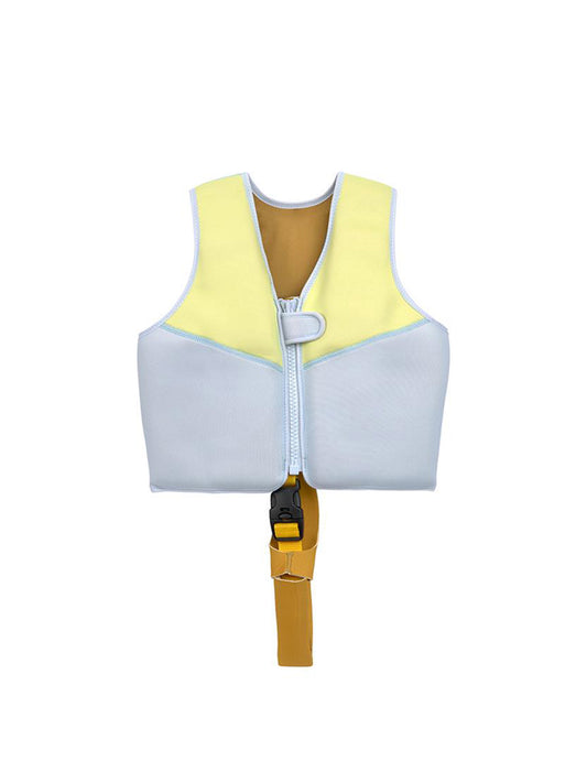 CHALECO FLOTADOR APRENDIZAJE BLUE/LIME 2 A 6 AÑOS Lassig KIDSME