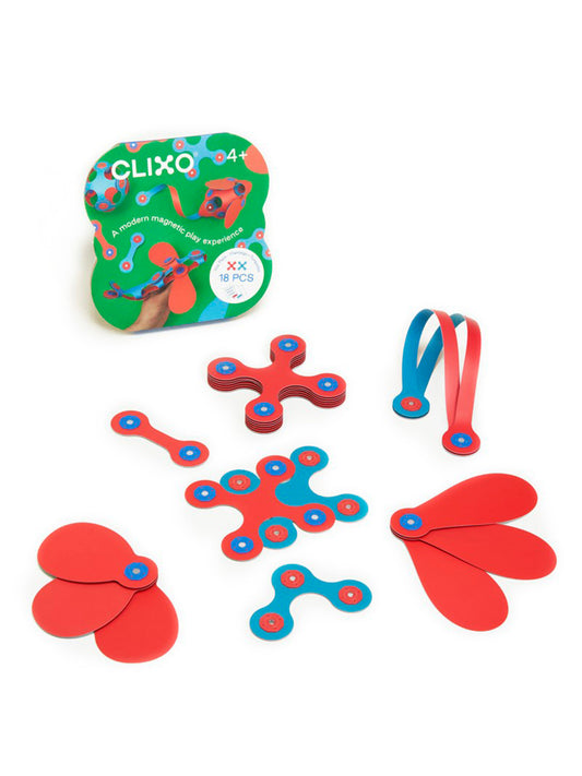 CLIXO ITSY PACK FLAMINGO/TURQUOISE