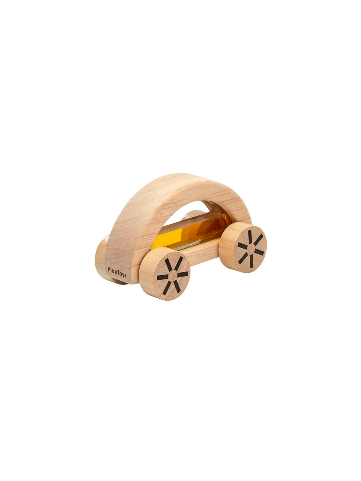 COCHE AMARILLO MADERA Plan Toys KIDSME