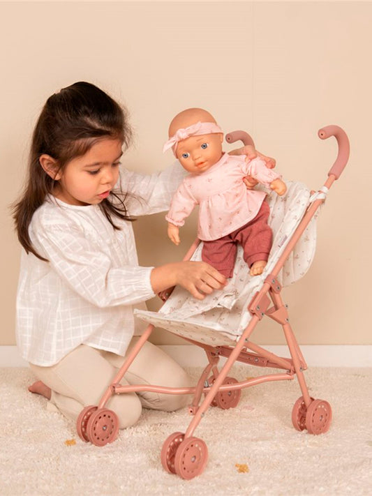 FLORES DE CARRINHO DE BONECAS