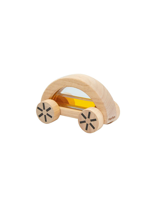 COCHE AMARILLO MADERA Plan Toys KIDSME
