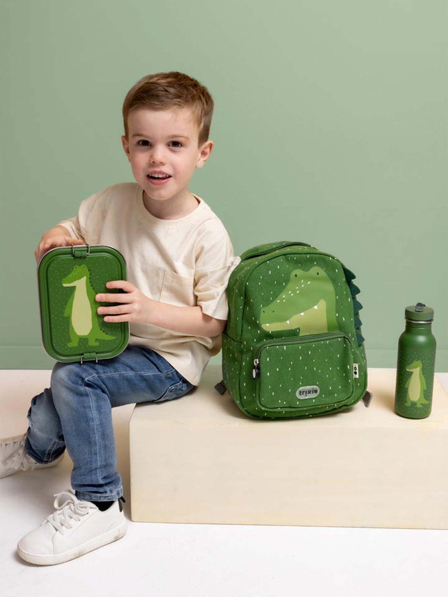 DINO LARGE STAINLESS STEEL TUPPER