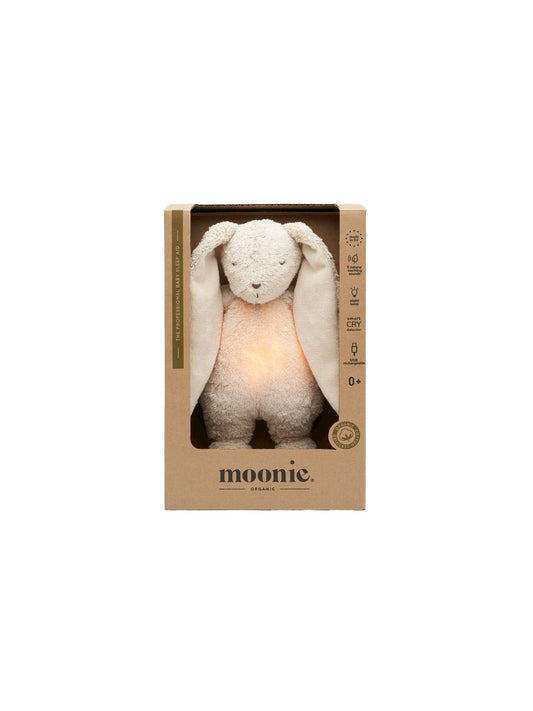 CONEJO DE PELUCHE LUZ Y SONIDO SAND NATURE Moonie KIDSME