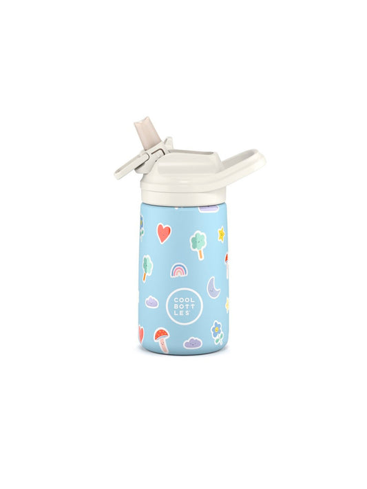 BOTELLA TÉRMICA KIDDIES RAINBOW CLOUDS 350ml Cool Bottles KIDSME