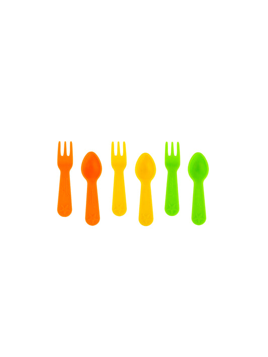 YELLOW BREAKFAST CUTLERY SET