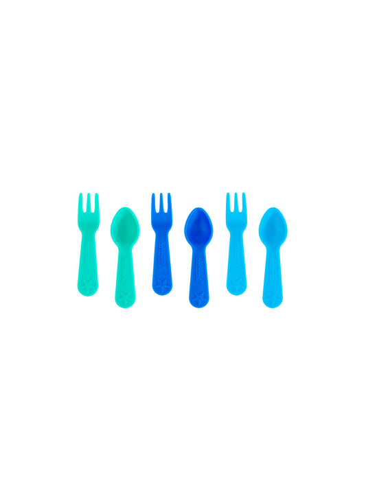 BLUE BREAKFAST CUTLERY SET