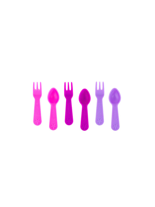 PINK BREAKFAST CUTLERY SET