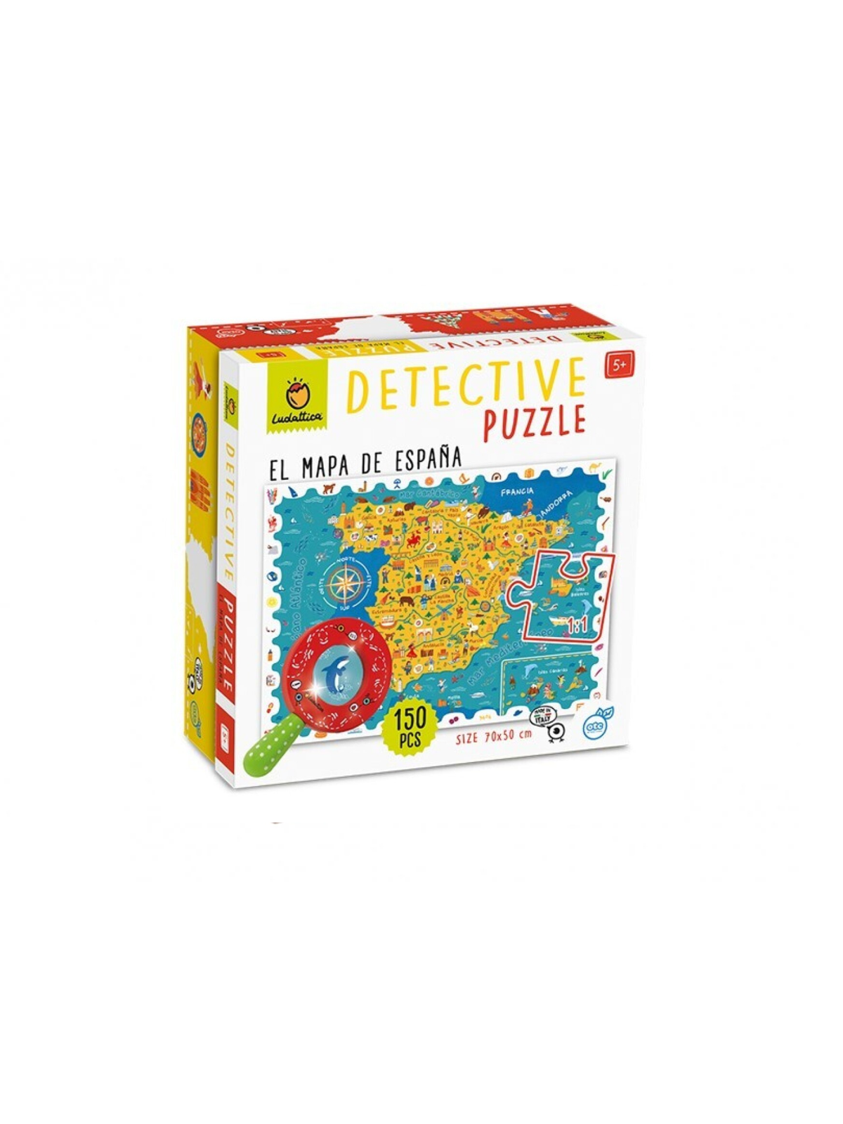 DETECTIVE PUZZLE - MAPA ESPAÑA LUDATTICA KIDSME