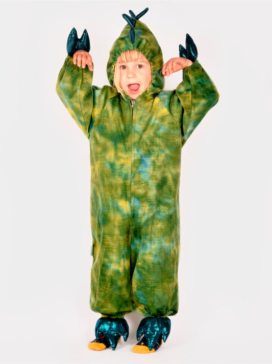 DISFRAZ DINO VERDE Den Goda Fen KIDSME