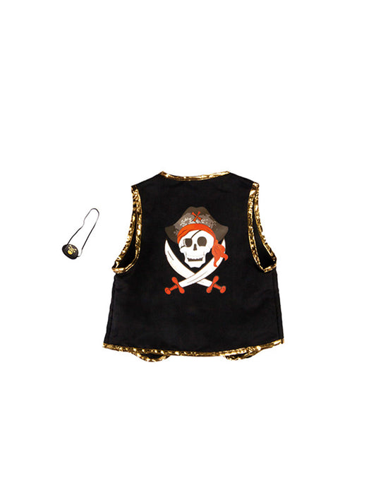 DISFRAZ PIRATA CHALECO + PARCHE Great Pretenders KIDSME