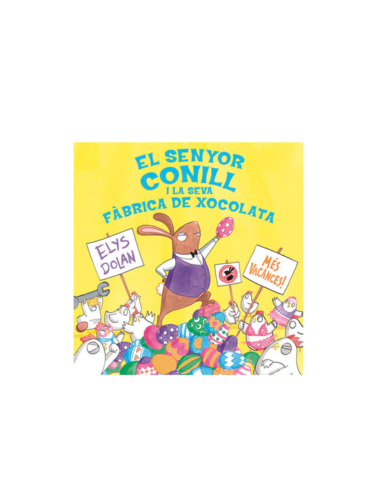 LLIBRE EL SENYOR CONILL I LA SEVA FÀBRICA DE XOCOLATA B DE Blok KIDSME