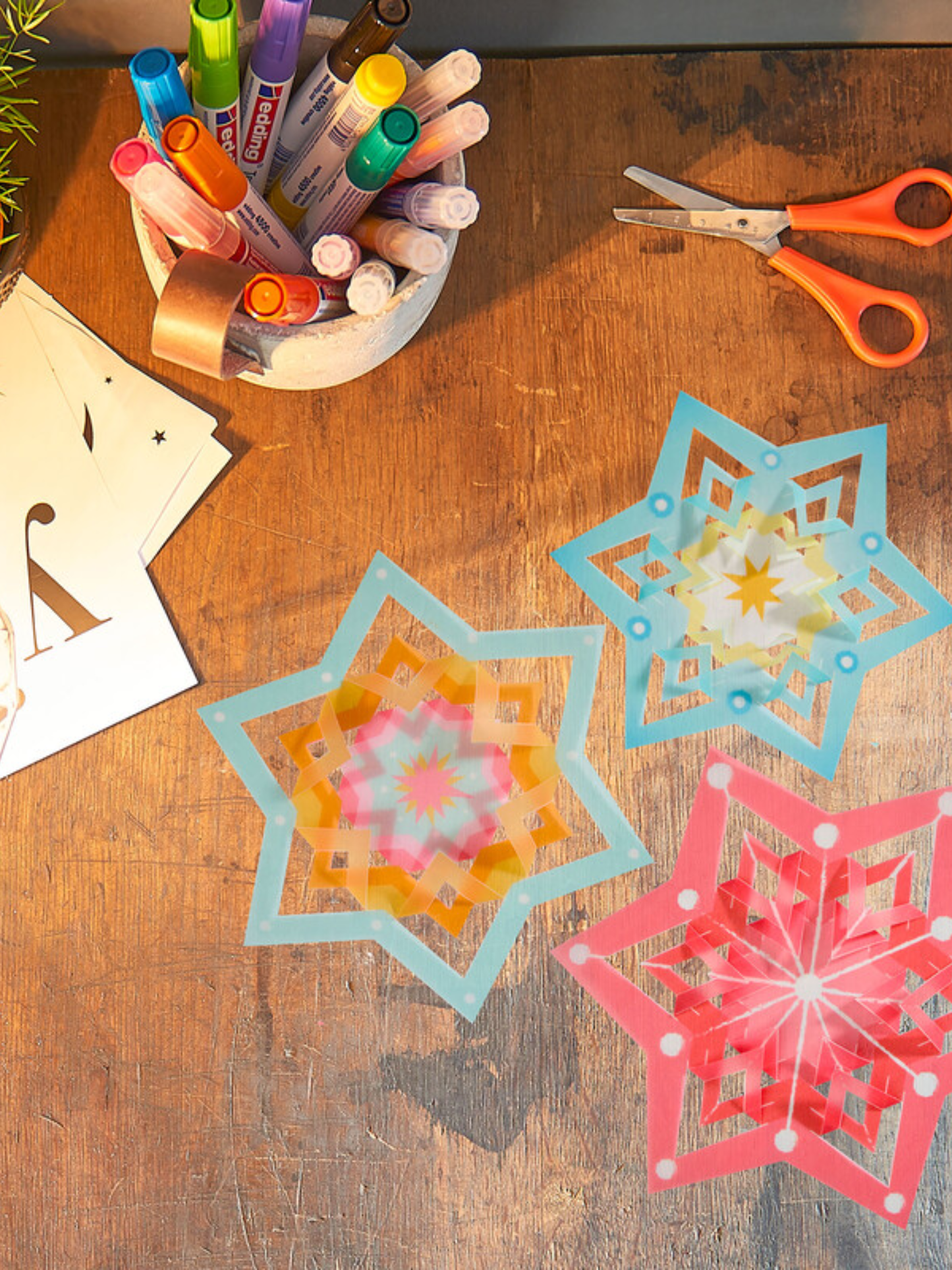 SET CREATIVO - ESTRELLAS PLEGABLES