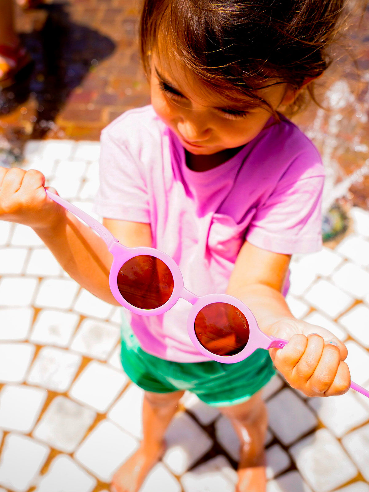 GAFAS DE SOL ORIGINAL ROUND SIENNA Grech & Co. KIDSME