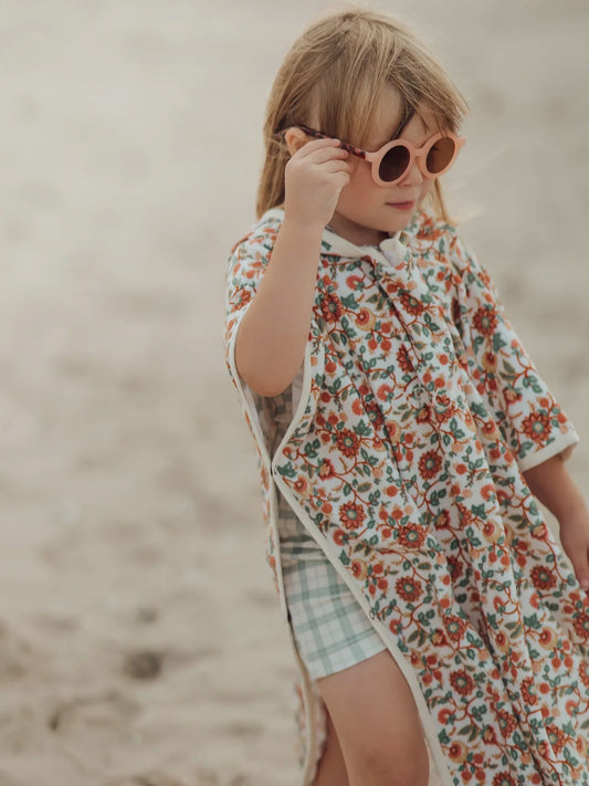 GAFAS DE SOL ORIGINAL ROUND BLUSH BLOOM TORTOISE Grech & Co. KIDSME