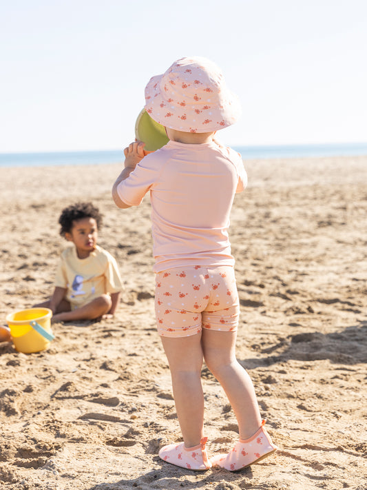 GORRO REVERSIBLE CRAB CORAL Monneka KIDSME