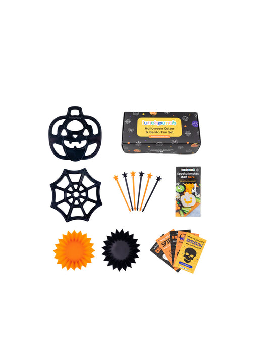 DECORACIÓN DESAYUNO HALLOWEEN Yumbox KIDSME