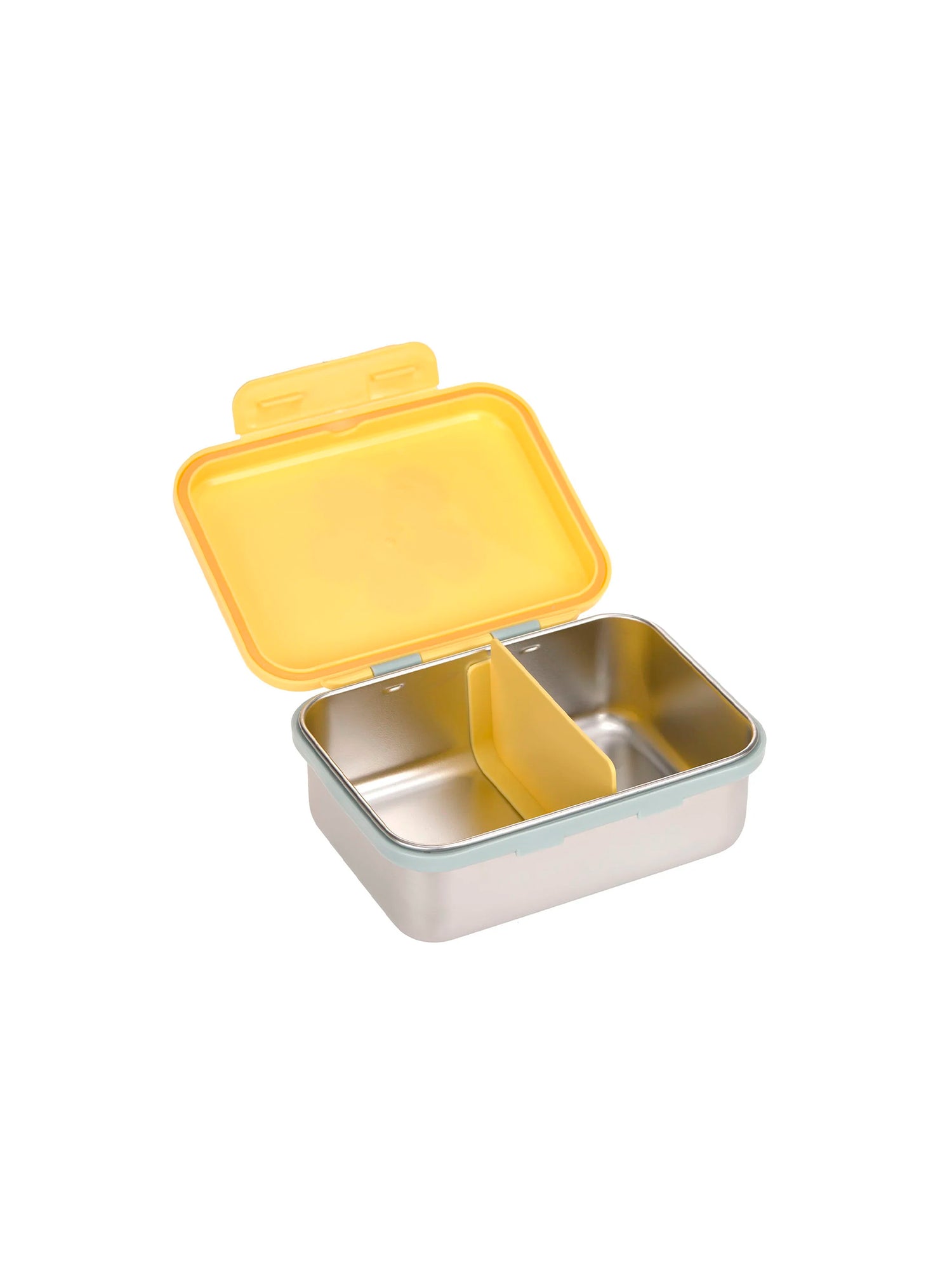TUPPER-CAJA ALMUERZO ACERO INOX HAPPY FLOWERS Lassig KIDSME
